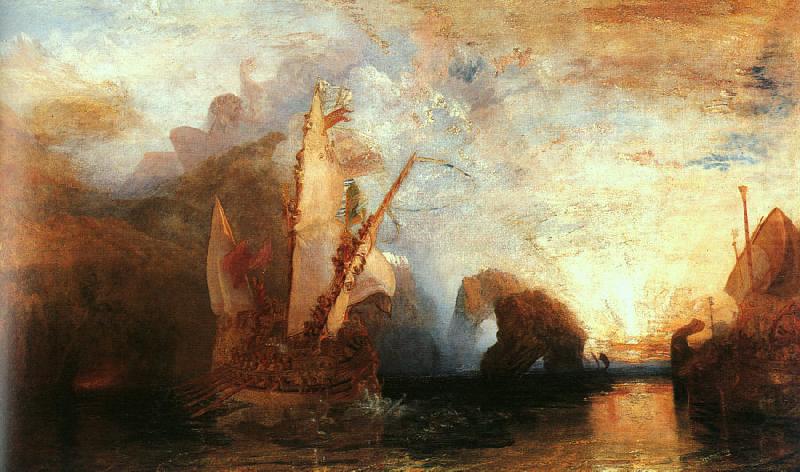 Joseph Mallord William Turner Ulysses Deriding Polyphemus china oil painting image